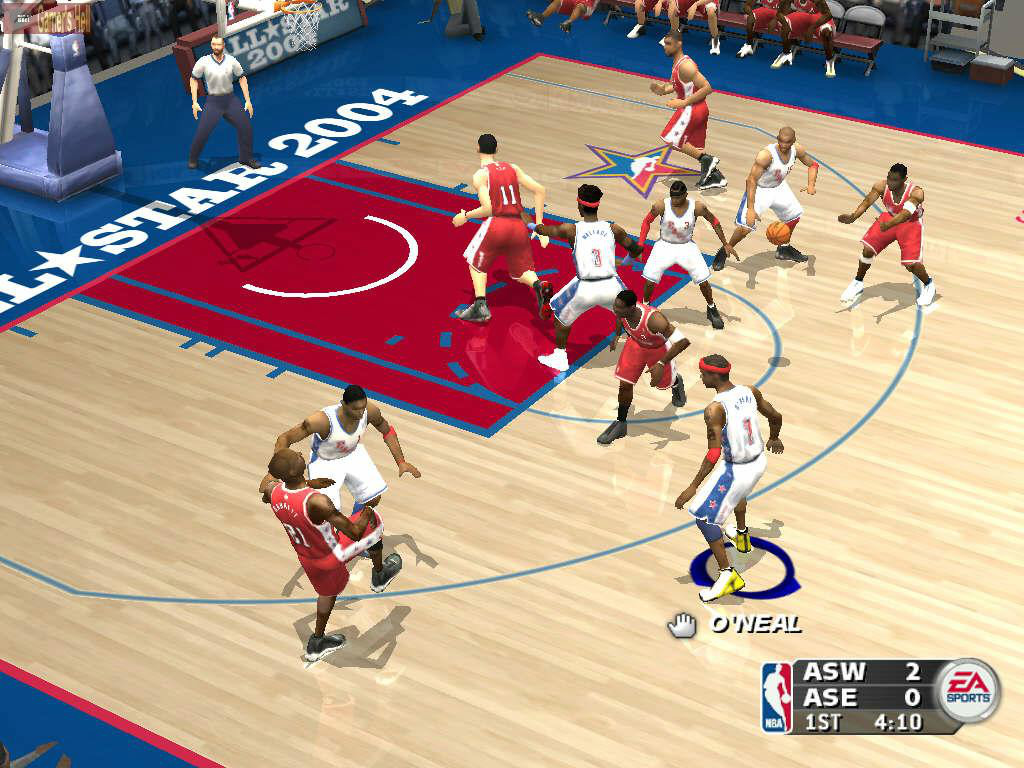 NBA live 2004