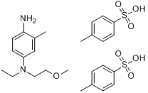 N4-乙基-N4-（2-甲氧基乙基）-2-甲基-對苯二胺-雙（對-甲基苯磺酸）鹽