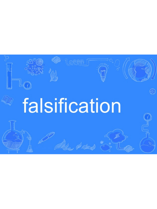 falsification