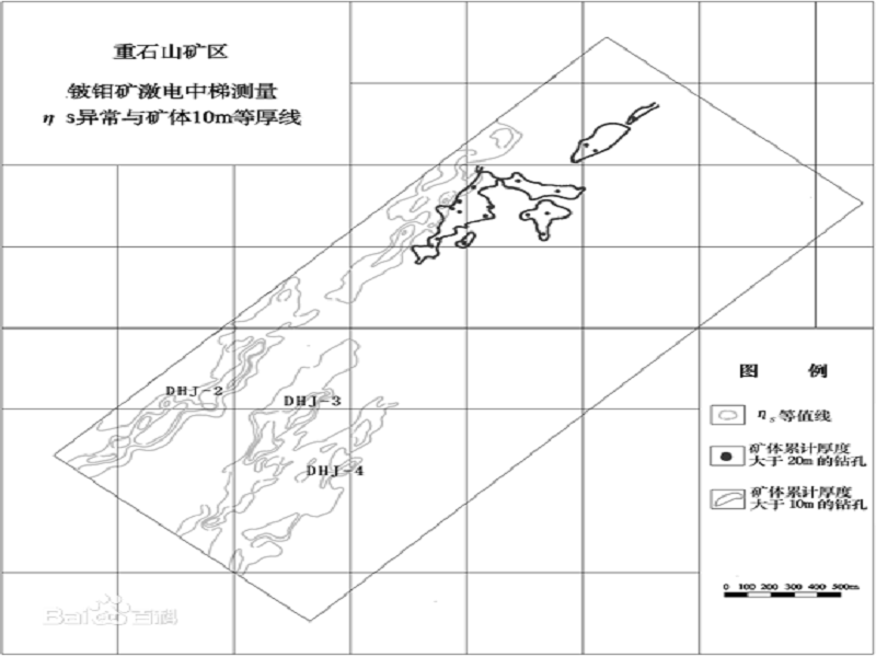 礦層等厚線圖