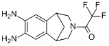 2,3,4,5-四氫-3-（三氟乙醯基）-1,5-甲橋-1H-3-苯並氮雜卓-7,8-二胺