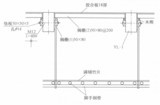 空中連廊懸浮架施工工法