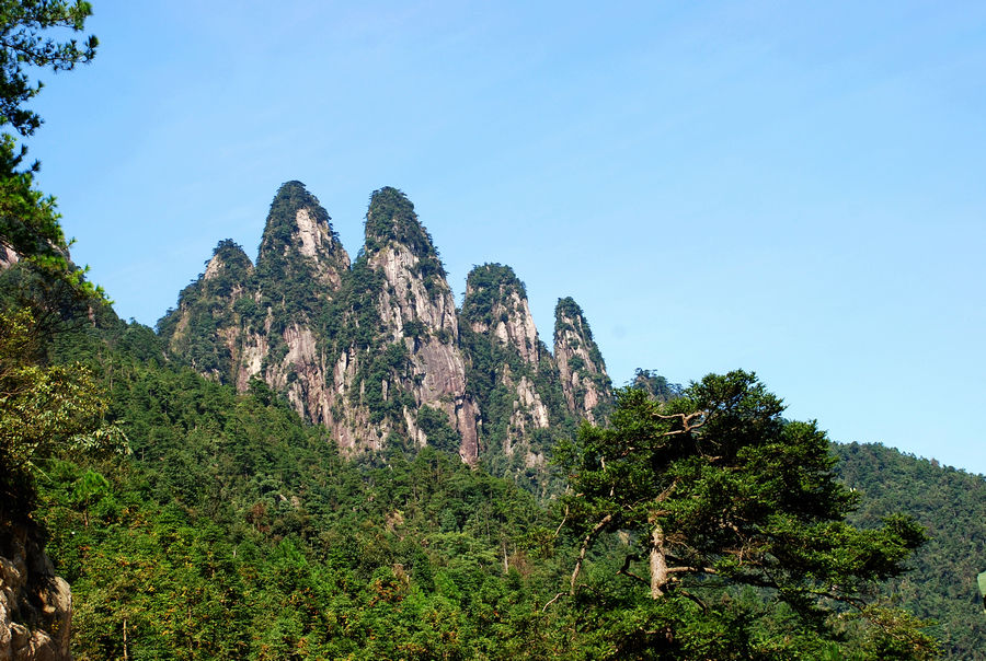 五指峰(江西井岡山五指峰)