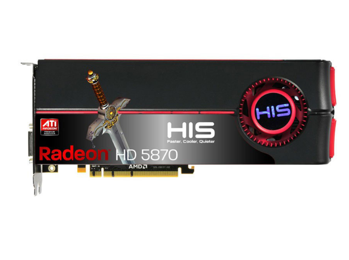 HIS HD 5870 1GB (256bit) GDDR5