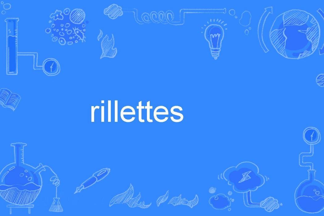 rillettes