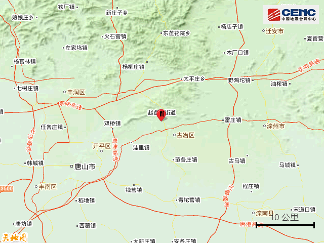 10·12古冶地震