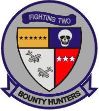 VF-2 Bounty Hunters 中隊布章（現役）