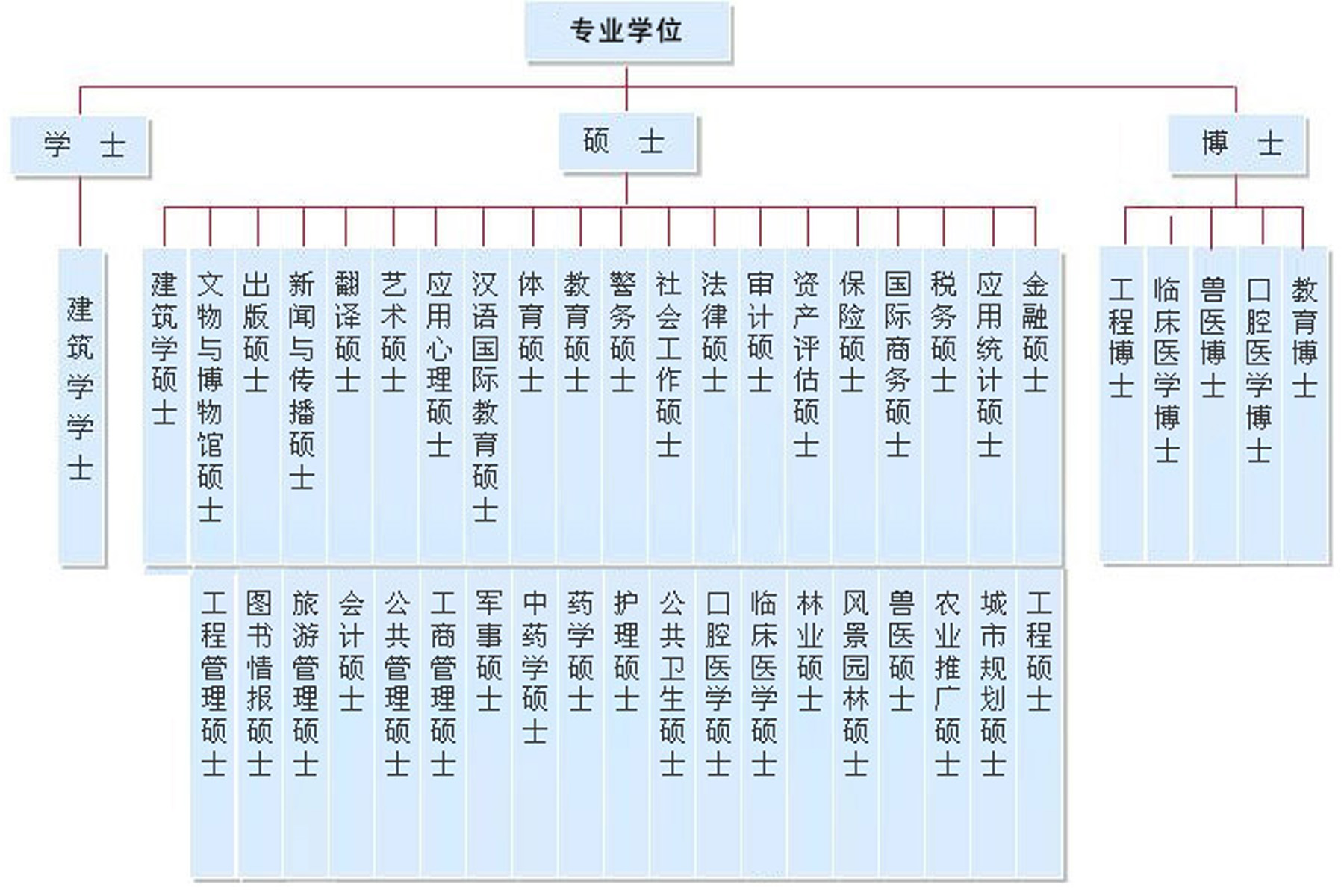 專業學位類型