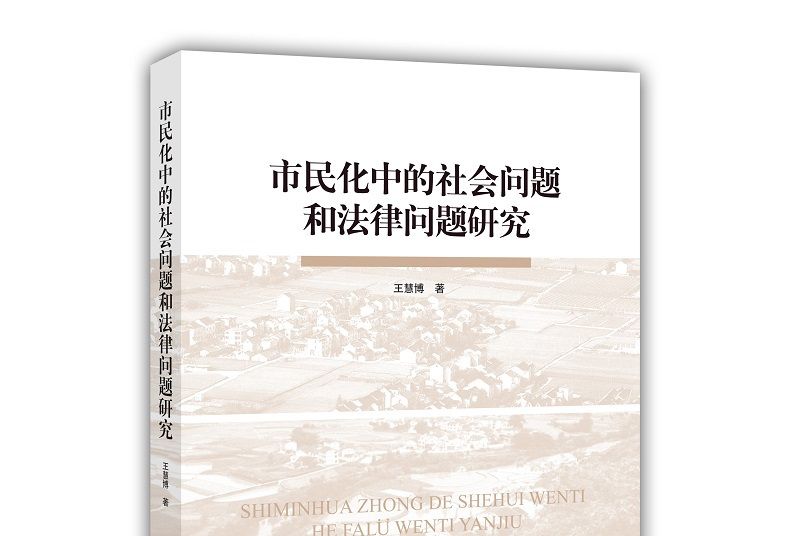 市民化中的社會問題和法律問題研究