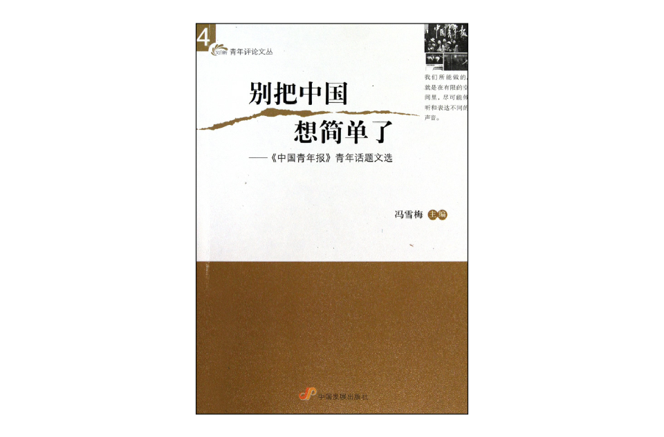 別把中國想簡單了：中國青年報青年話題文選