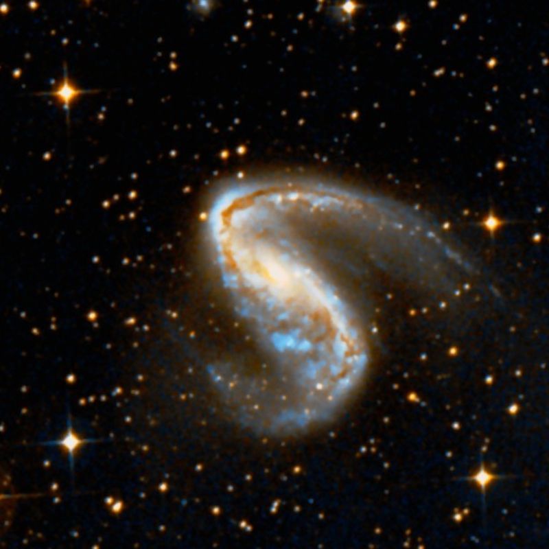 NGC 2443 DSS2 彩色圖