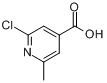 2-氯-6-甲基吡啶-4-羧酸
