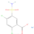 2,4-二氯-5-磺醯胺基苯甲酸