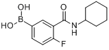 3-（環己基氨甲醯基）-4-氟苯基硼酸