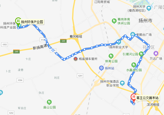 揚州公交38路