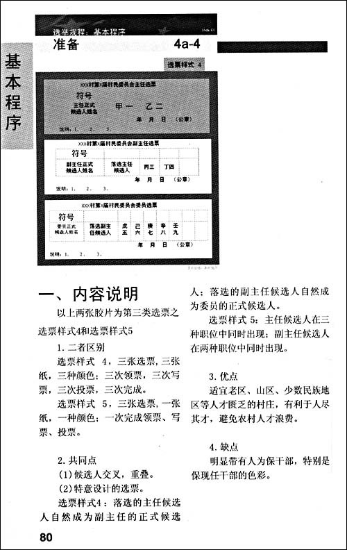 村民委員會選舉大會實用手冊