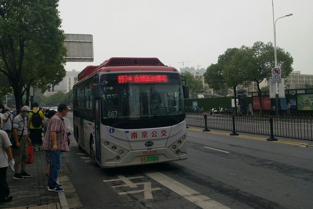 南京公交667路