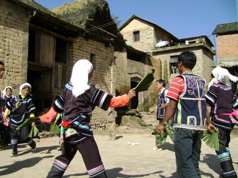 村民生活情景