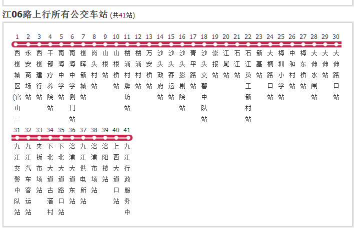 佛山公交江06路