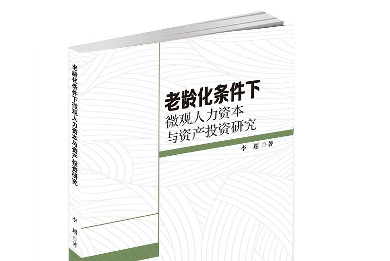 老齡化條件下微觀人力資本與資產投資研究