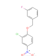 3-氯-4-（3-氟苄氧基）硝基苯