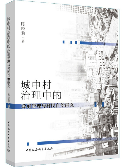 城中村治理中的政府管理與村民自治研究