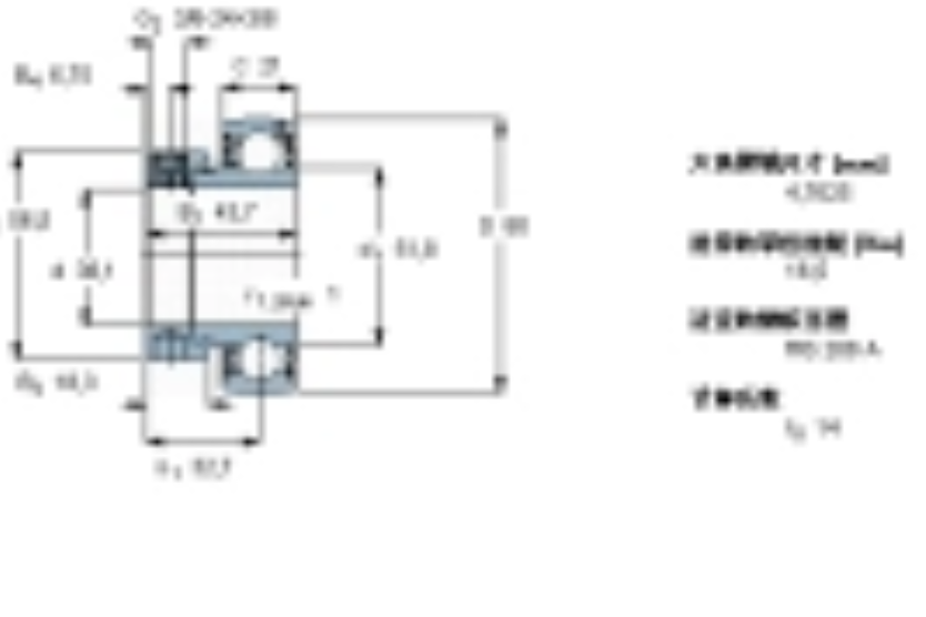 SKF YET208-108軸承