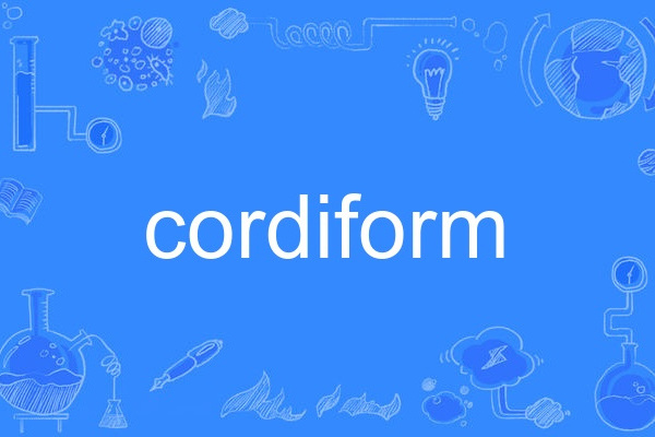 cordiform