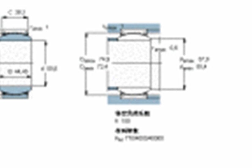 SKF GEZ200TXE-2LS軸承