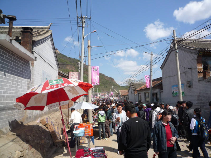 丫髻山大山廟會熱鬧非凡