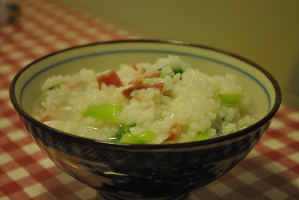 培根菜泡飯