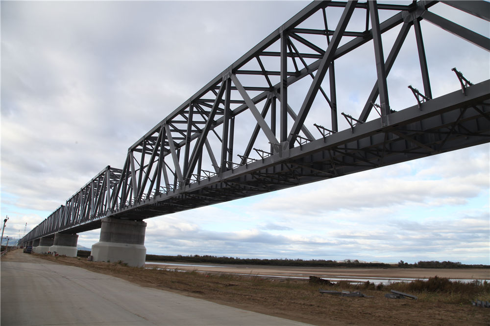 中俄同江鐵路界河橋