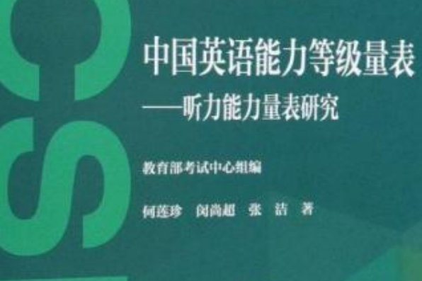 中國英語能力等級量表——聽力能力量表研究