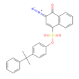 4-（1-甲基-1-苯乙基）苯基3-重氮基-3,4-二氫-4-氧代-1-萘磺酸