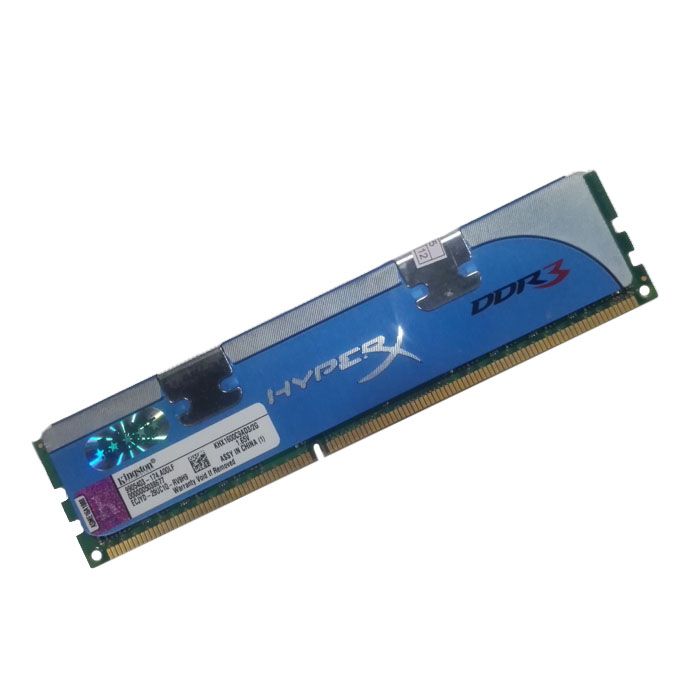 金士頓2GB DDR3 1600(KHX12800D3/2G雙通道套裝HyperX)