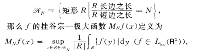 掛谷宗一極大函式