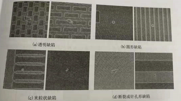 圖1 掩模基板缺陷示意圖