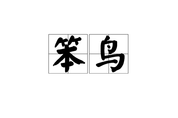 笨鳥(詞語)