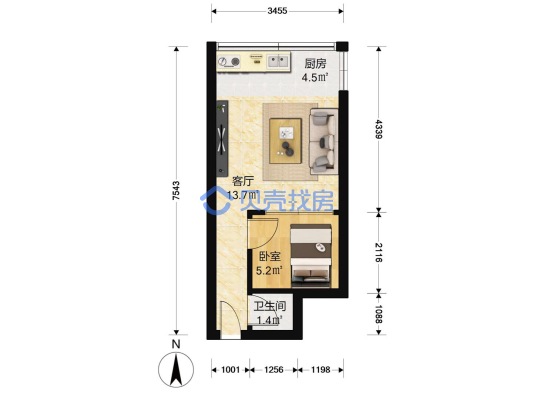 黃埔大道東戶型圖