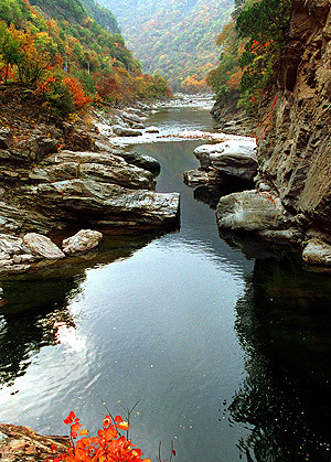 黑河景區