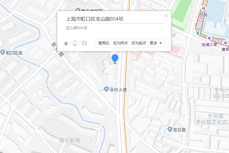 寶山路854號