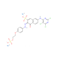 4-羥基-3-[[4-[2-（磺醯氧基）乙氧基]苯基]偶氮]-7-[（2,5,6-三氯-4-嘧啶基）氨基]-2-萘磺酸二鈉鹽