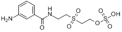 2-[2-（3-氨基苯甲醯胺基）乙基碸基]乙醇硫酸酯