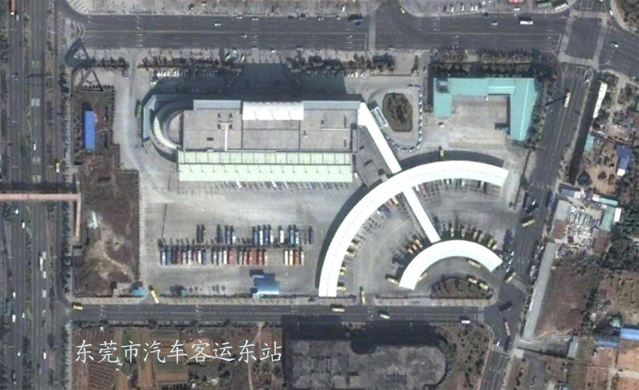 東莞市汽車客運東站衛星圖片