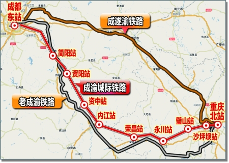 成渝城際鐵路