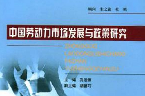 中國勞動力市場發展與政策研究