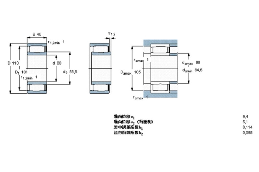 SKF C5916V軸承