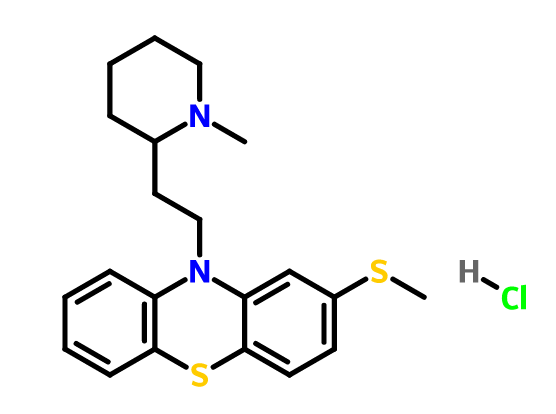 甲硫噠嗪鹽酸鹽