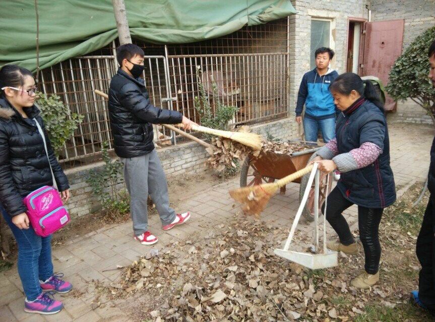 河南科技大學動物科技協會舉辦愛在冬季活動