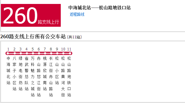 瀋陽公交260支路